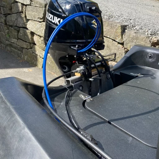 Splittet selvlukkende kabelstrømpe 32 mm/25 m