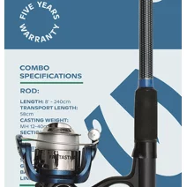 Kinetic Telemark CC teleskopstang m/snelle