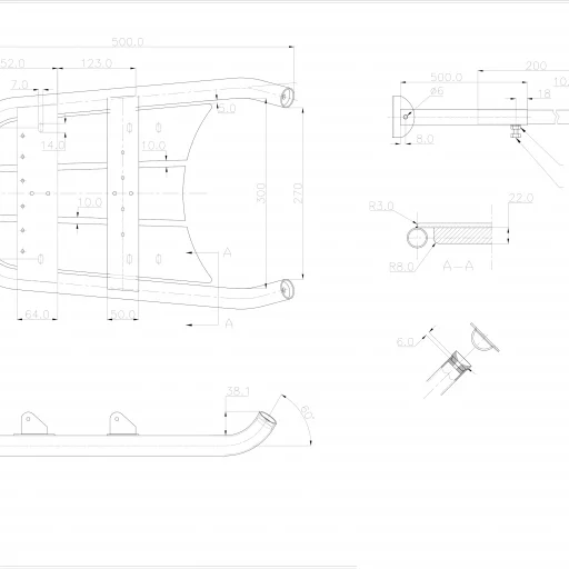 Baugspyd motorbåt 18-25'