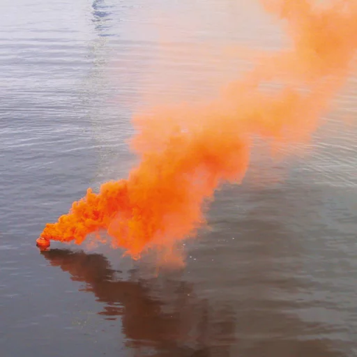 Røyksignal flytende