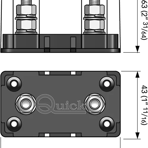 Quick TFH3 Sikringsholder