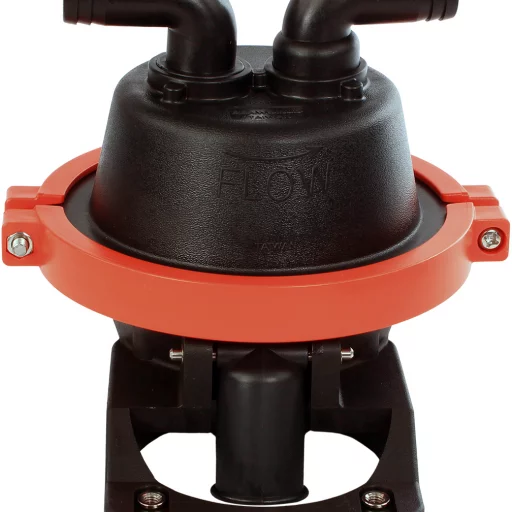 Lensepumpe, skott/dørk, justerbar inn/ut