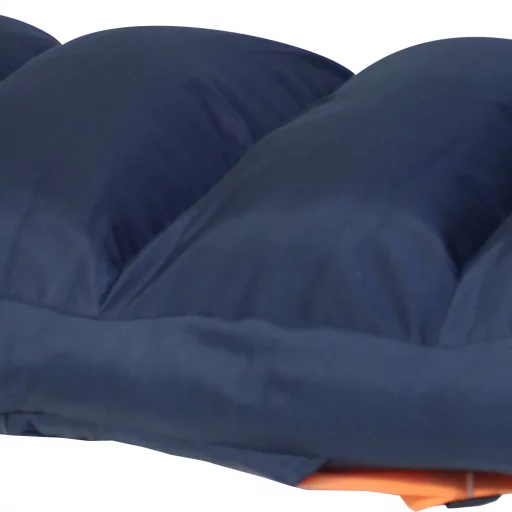 1852 Sittepute Comfy Big mørkeblå/oransje
