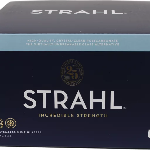 Strahl Vinglass u/stett gavepakke 247ml 4 stk