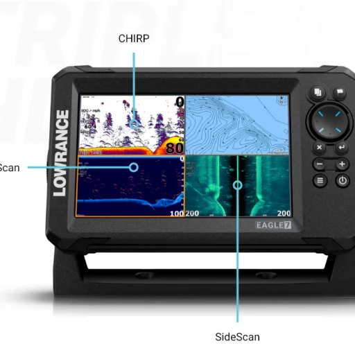 Lowrance Eagle TripleShot HD svinger