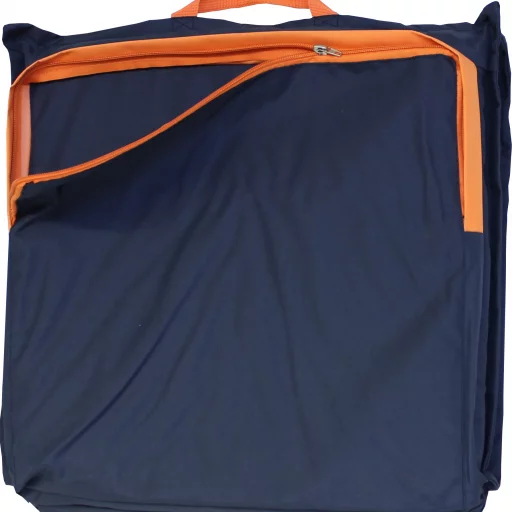 1852 Sittepute Comfy Carry mørkekblå/oransje