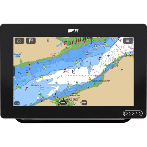 Raymarine Axiom+ 9 RV med ekkolodd, inkl. kart