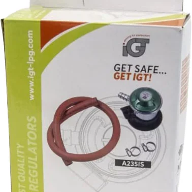 Gassregulatorsett 29 mbar click-on
