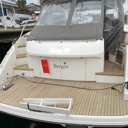 NorDav Davit V-model standard Hvit