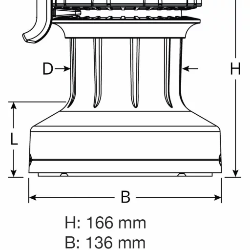 Ronstan 30QT Orbit Winch m/QuickTrim