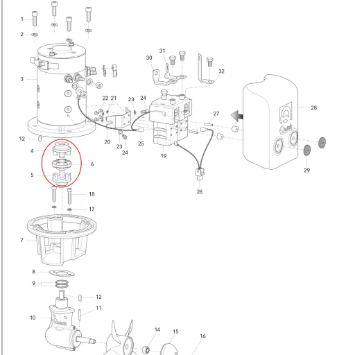 Mellomkobling BTQ 140 STD