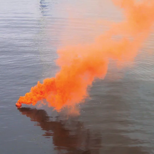 Røyksignal flytende