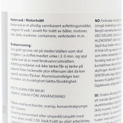 Seajet Motorvask m/citrus 1 l
