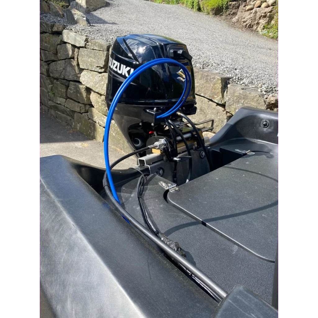 Splittet selvlukkende kabelstrømpe 32 mm/25 m