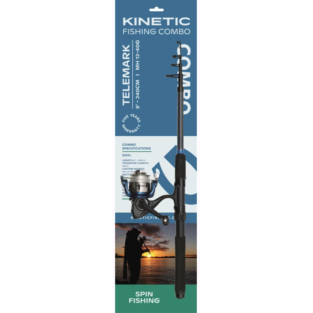 Kinetic Telemark CC teleskopstang m/snelle