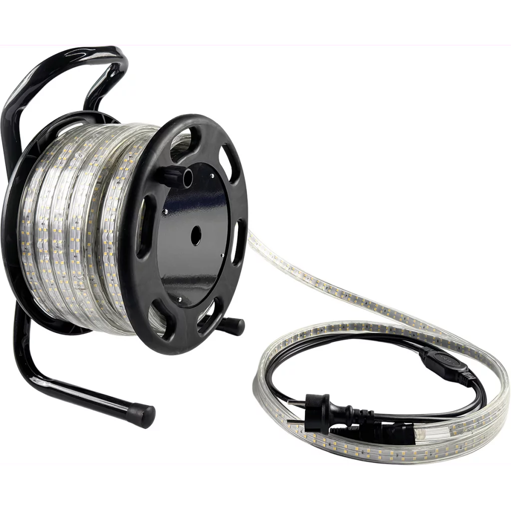 Arbeidslys LED-strip på trommel - 25 m