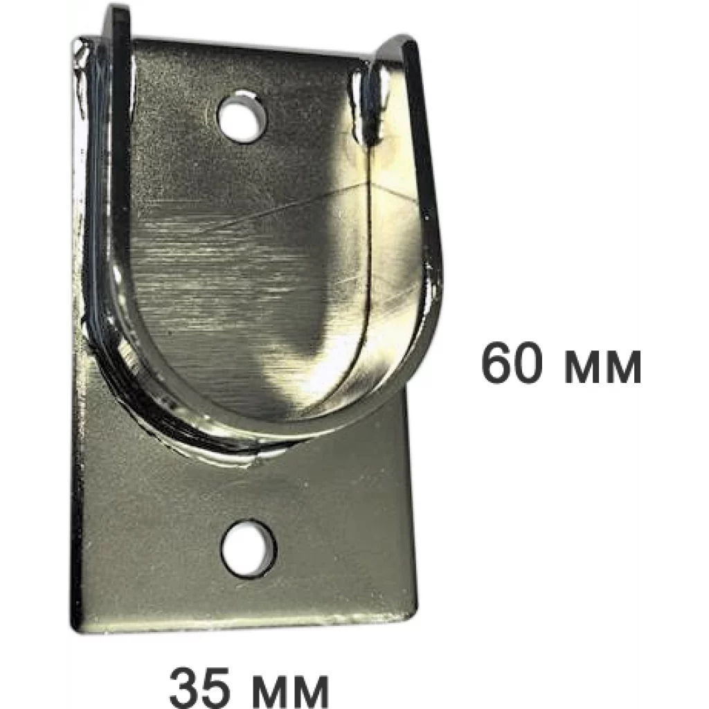 Ankerrulle m/støtte, inntil 20 kilo, syrefast