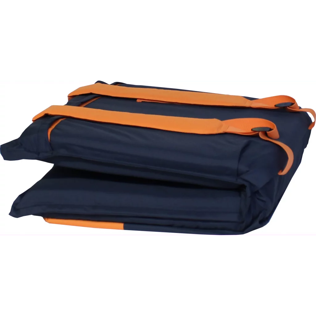 1852 Sittepute Comfy Carry mørkekblå/oransje