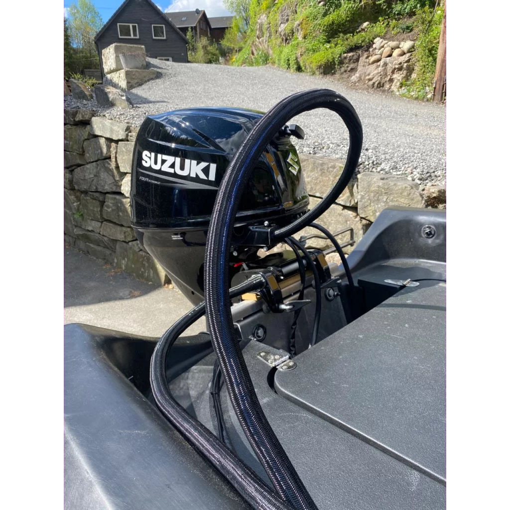 Splittet selvlukkende kabelstrømpe 32 mm/25 m