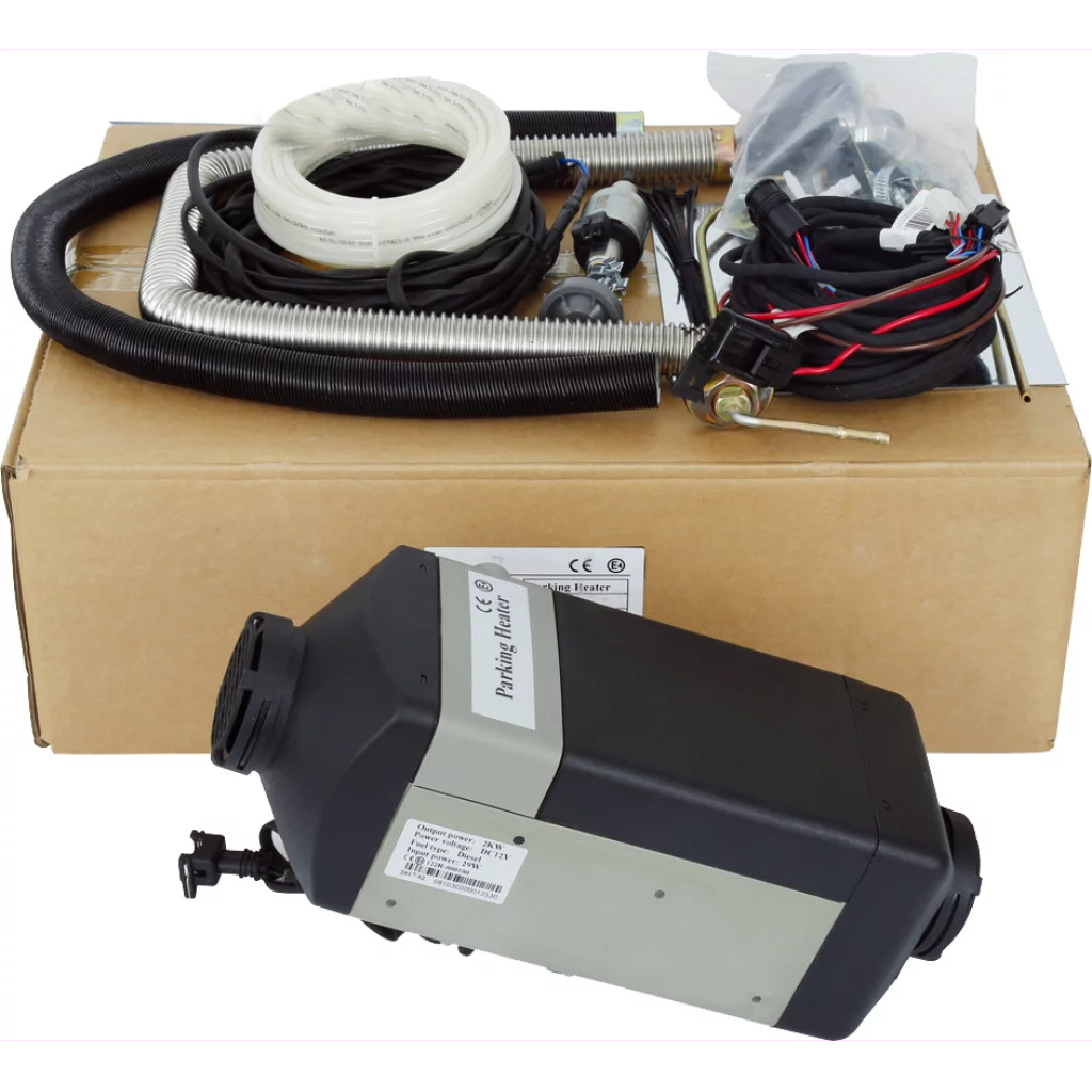 Dieselvarmer JP 4 kW 12V m/digital kontroll