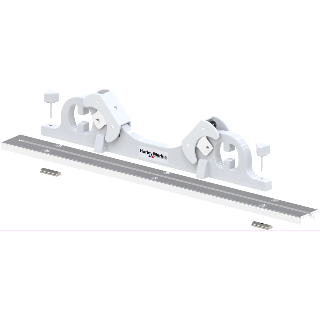 Hurley Dinghy Chocks daviter med glideskinner