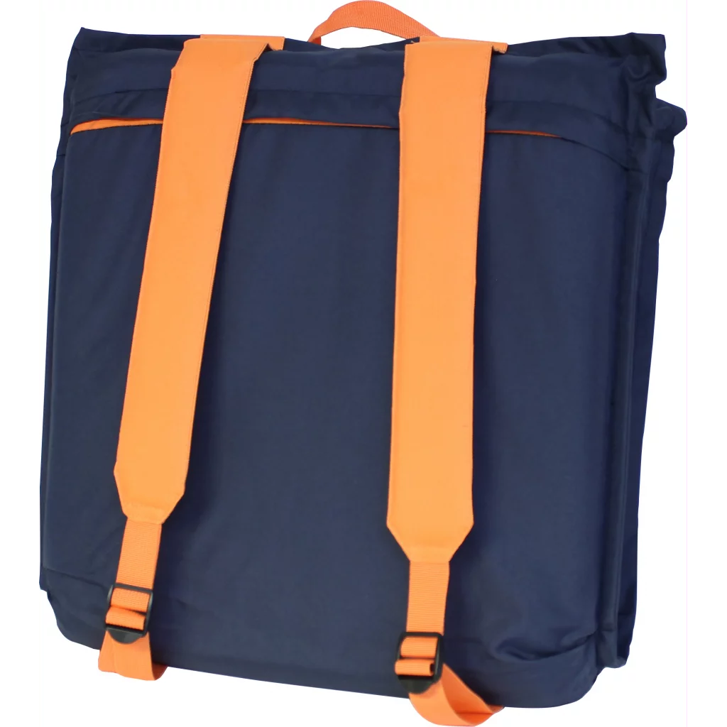1852 Sittepute Comfy Carry mørkekblå/oransje