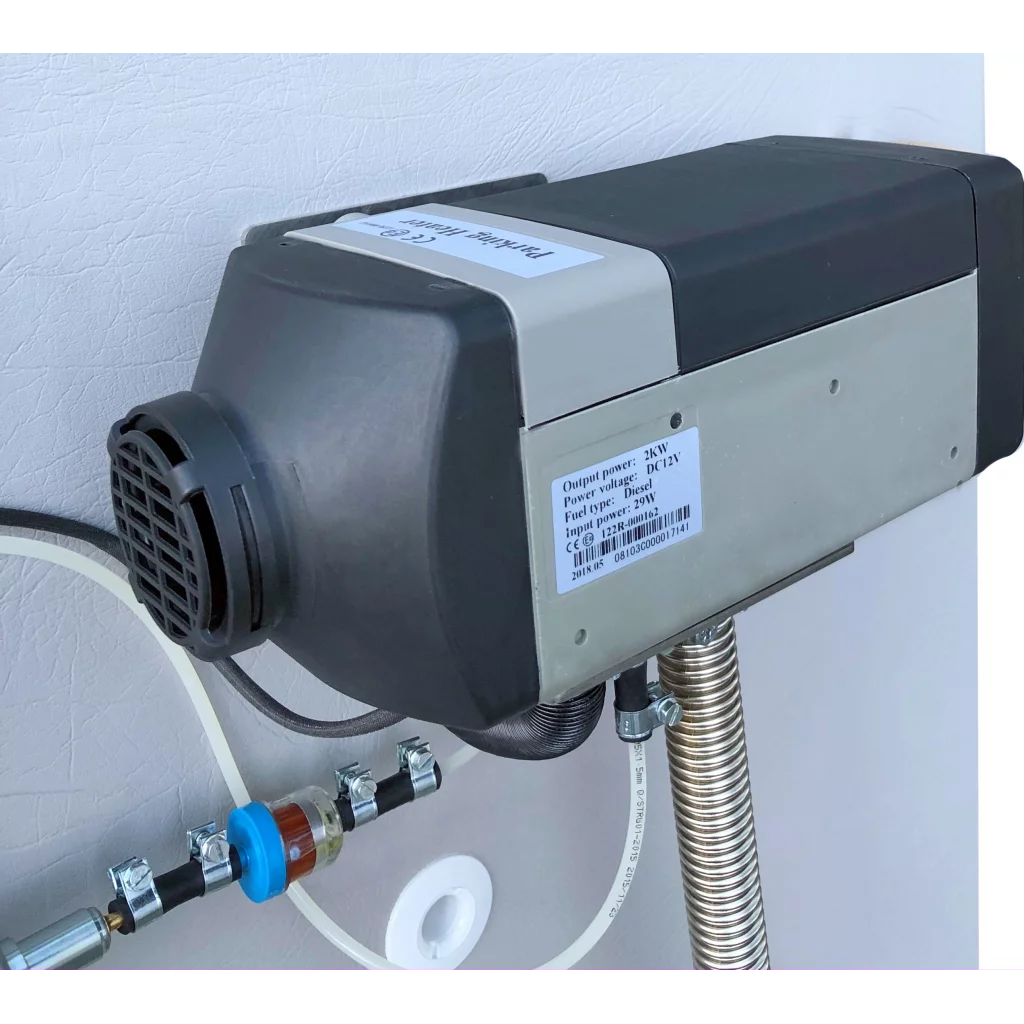 Dieselvarmer JP 4 kW 12V m/digital kontroll