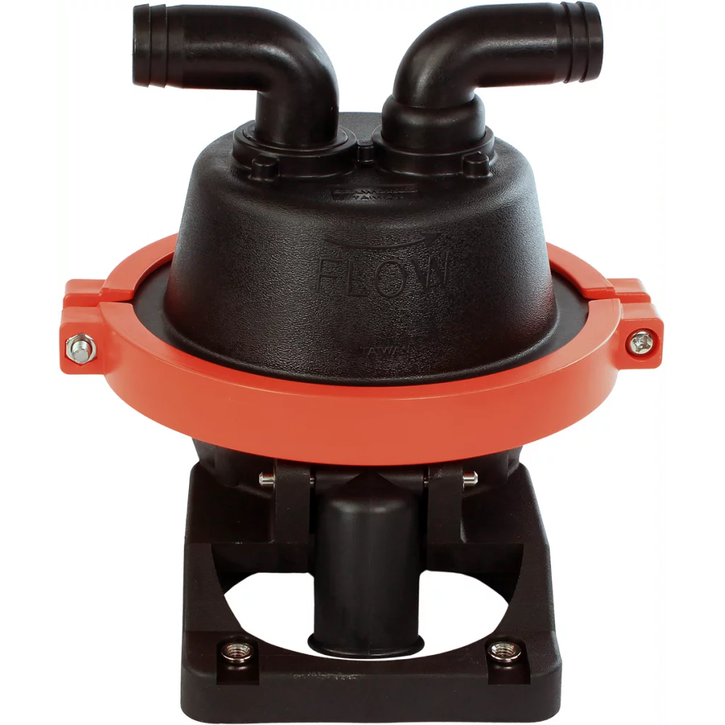 Lensepumpe, skott/dørk, justerbar inn/ut