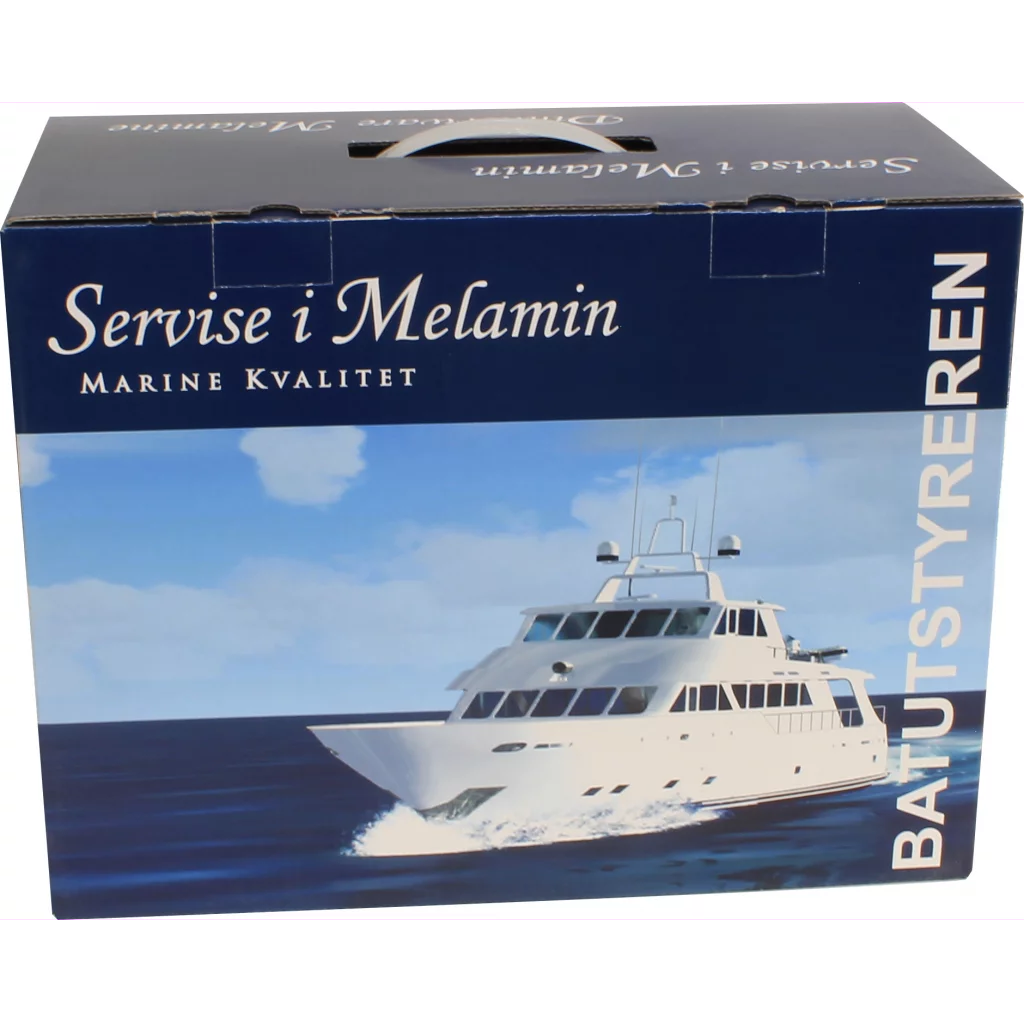 Servisepakke for 4 personer - Navy Blue