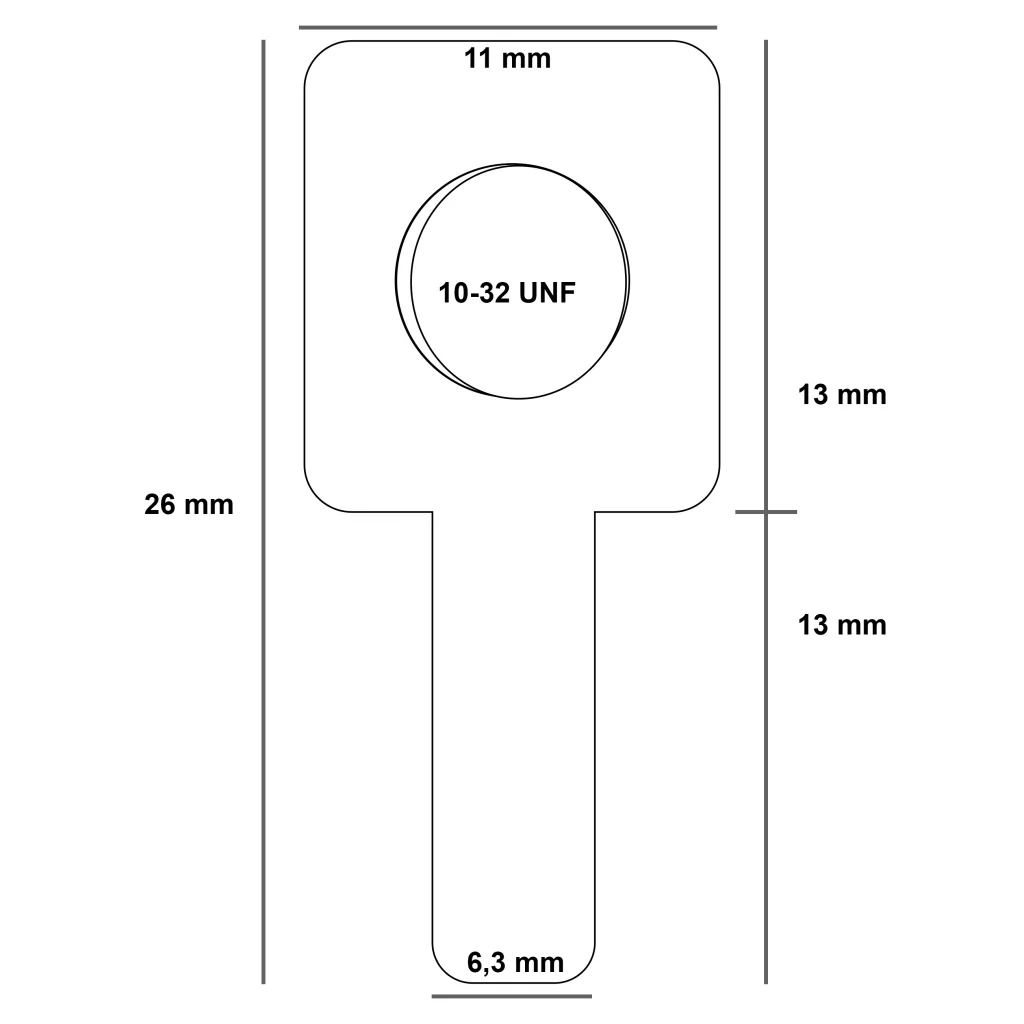 Ultraflex Tapp L12 for kontrollkabel