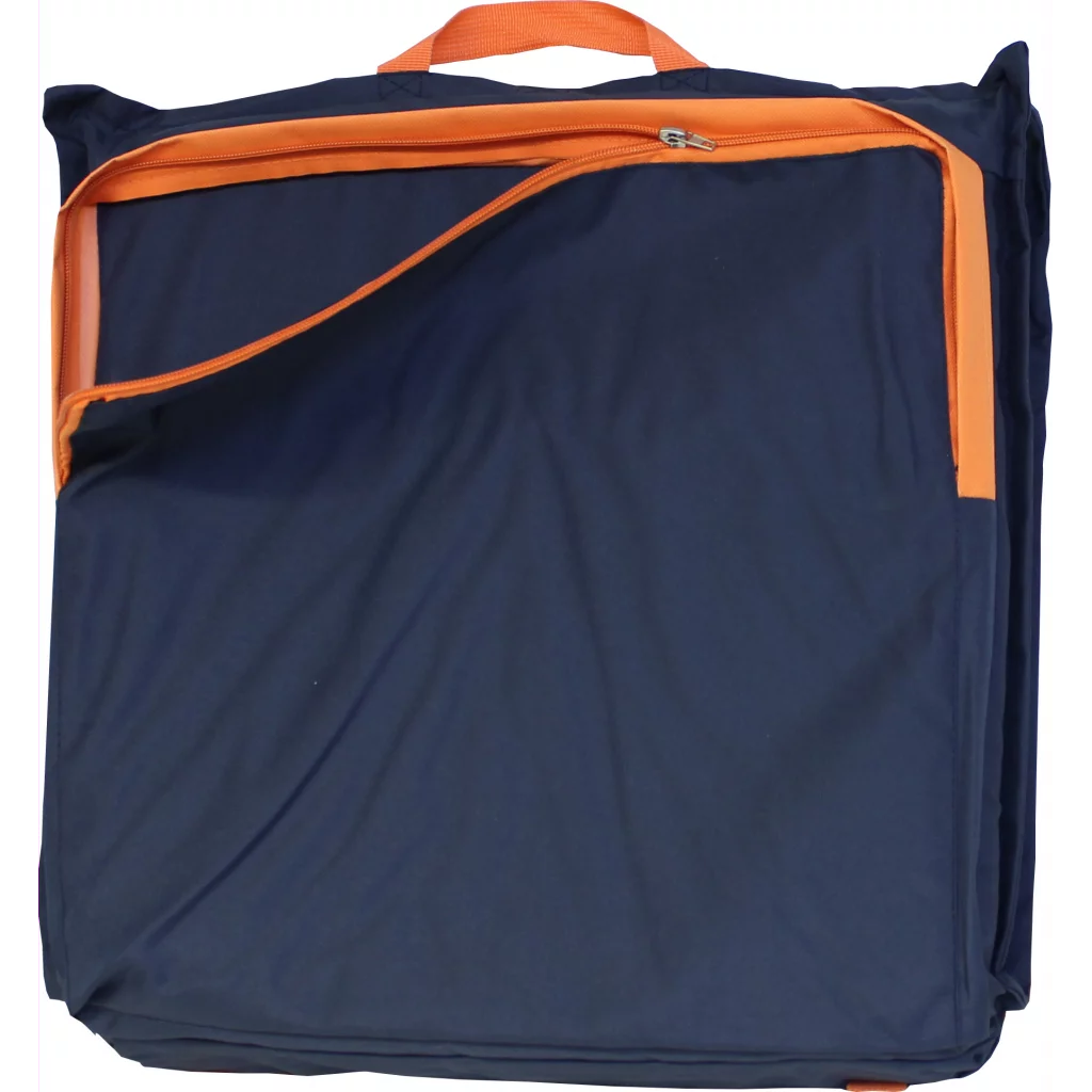 1852 Sittepute Comfy Carry mørkekblå/oransje