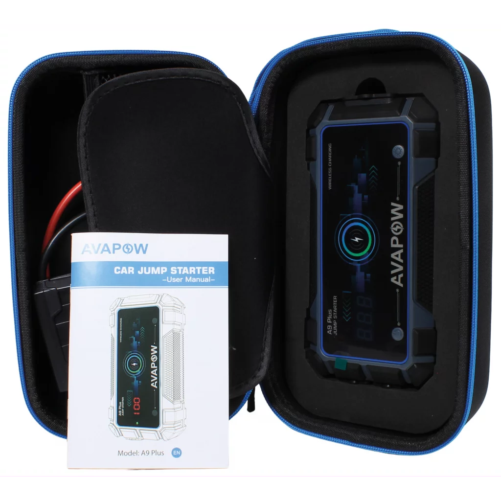 Avapow Jumpstarter A9 Plus 12V 2000 A 12000 mAh