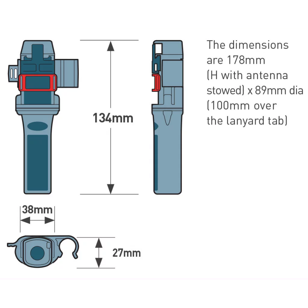 Ocean Signal RescueME MOB2 mann-over-bord-lokalisator