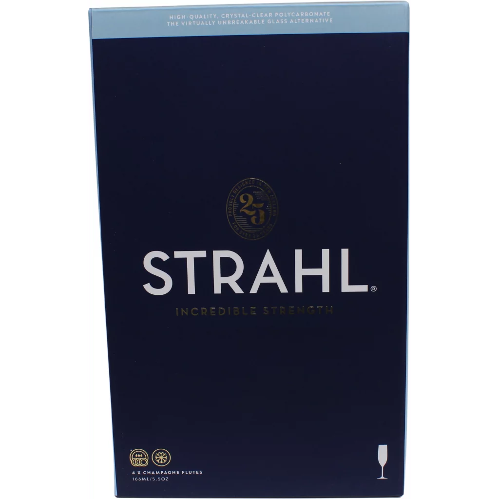 Strahl Champagneglass gavepakke 4 stk