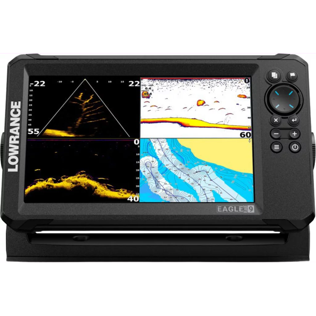 Lowrance Eagle Eye 9 Live ekkolodd og kartplotter m/svinger