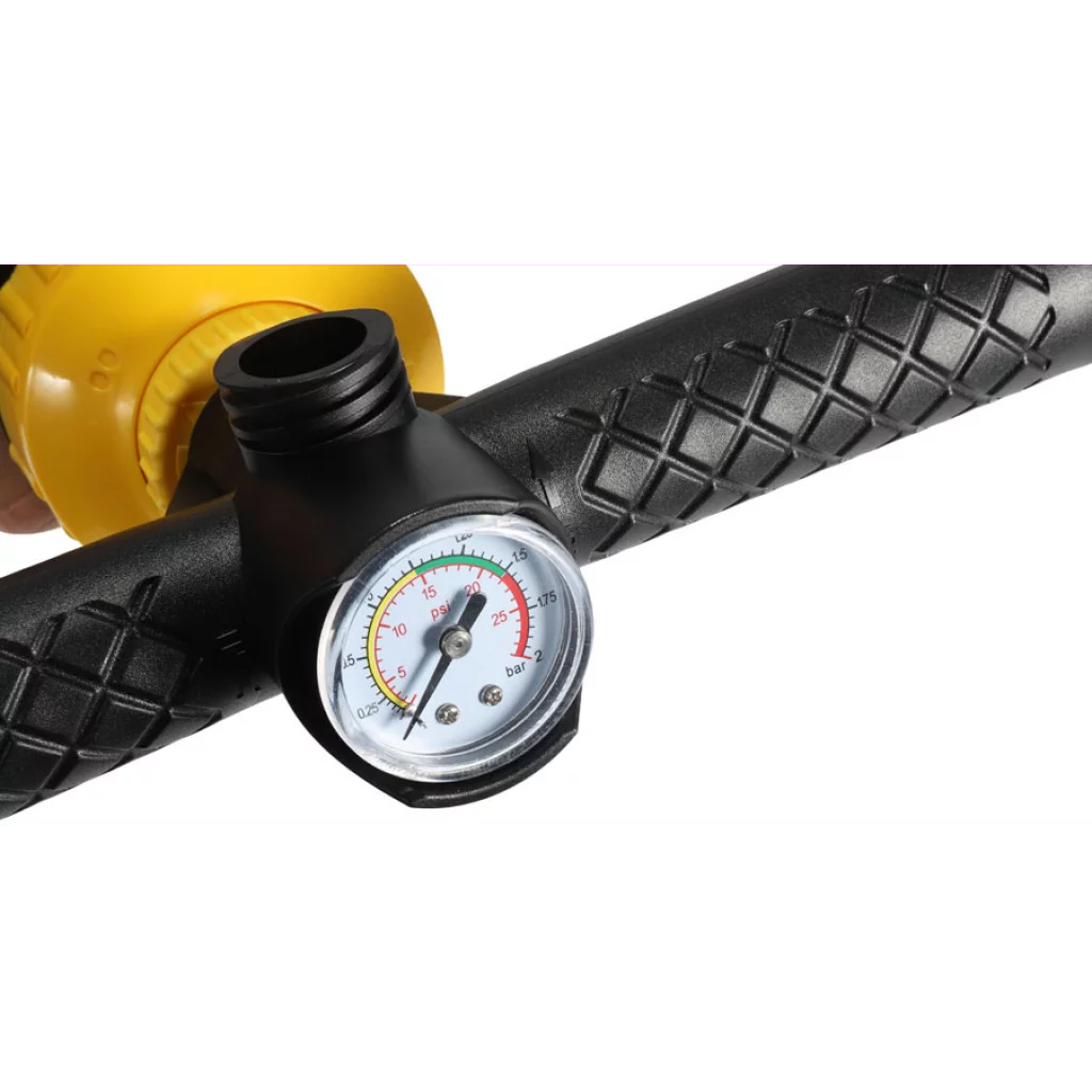 1852 Dual Action SUP pumpe m/manometer