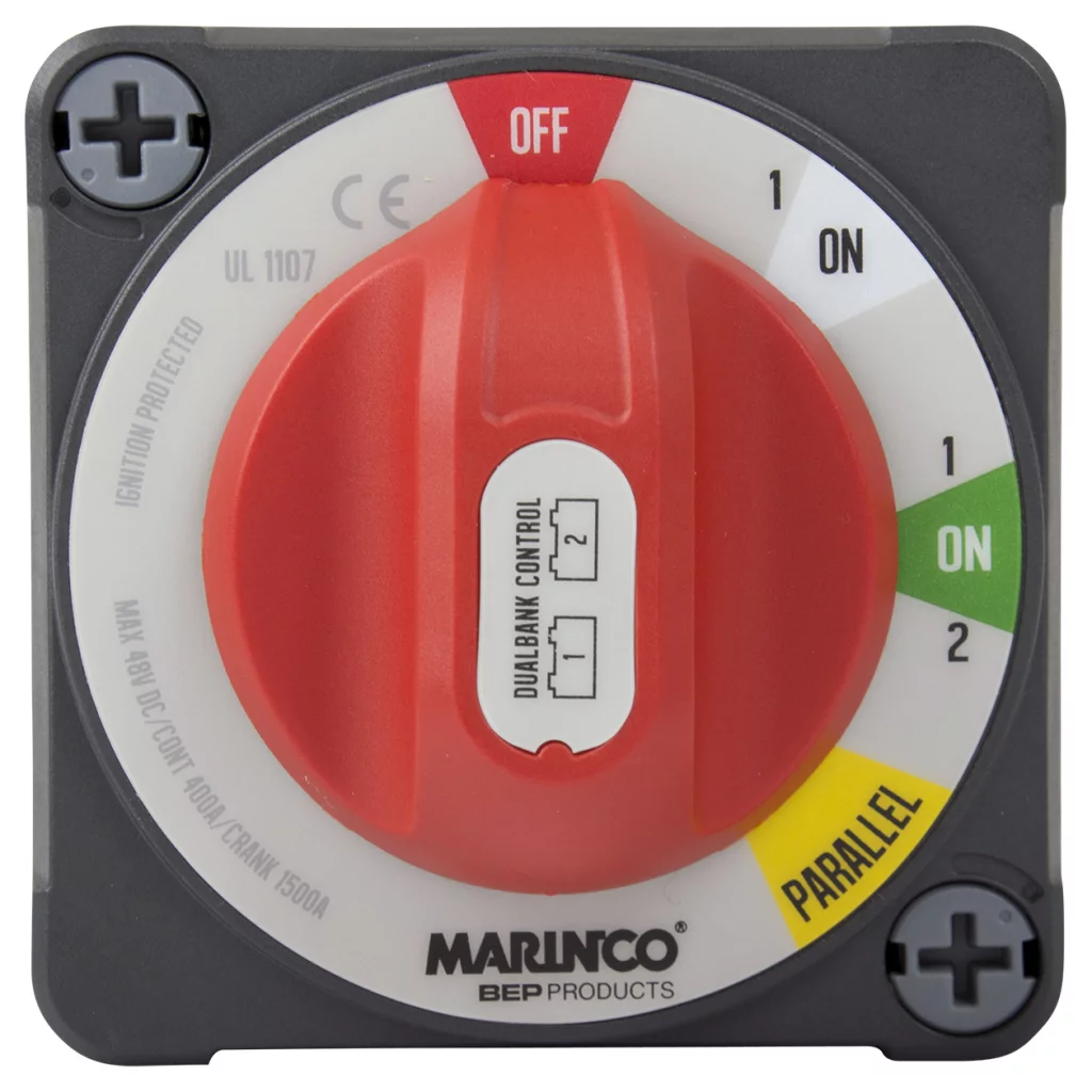 BEP Batterivelger Pro In. EZ-Mount Dual bank