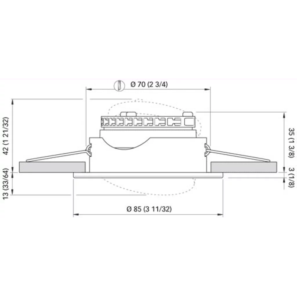 Quick NIKI DL85 LED Downlight 4W