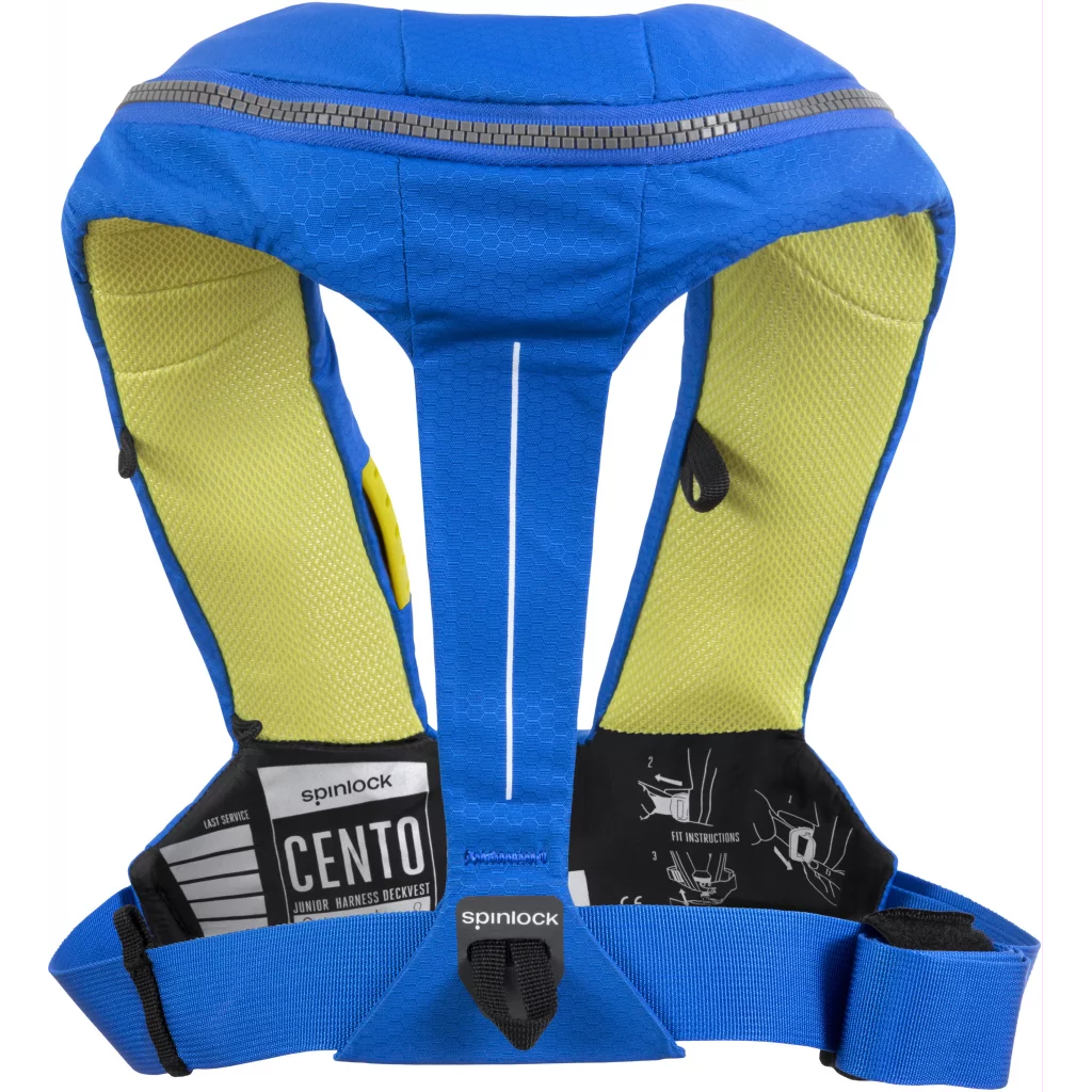 Spinlock Deckvest Cento JR automatvest blå