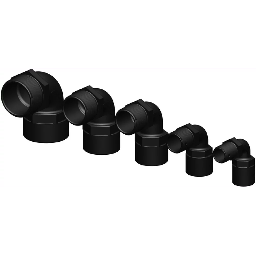 Bend innvendig/utvendig 3/4" BSP  kompositt