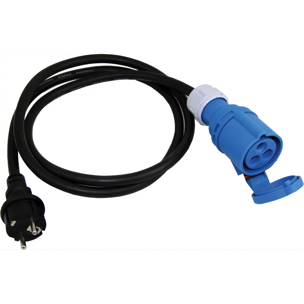 1852 Adapterkabel 0,5 m Schuko han - CEEhun