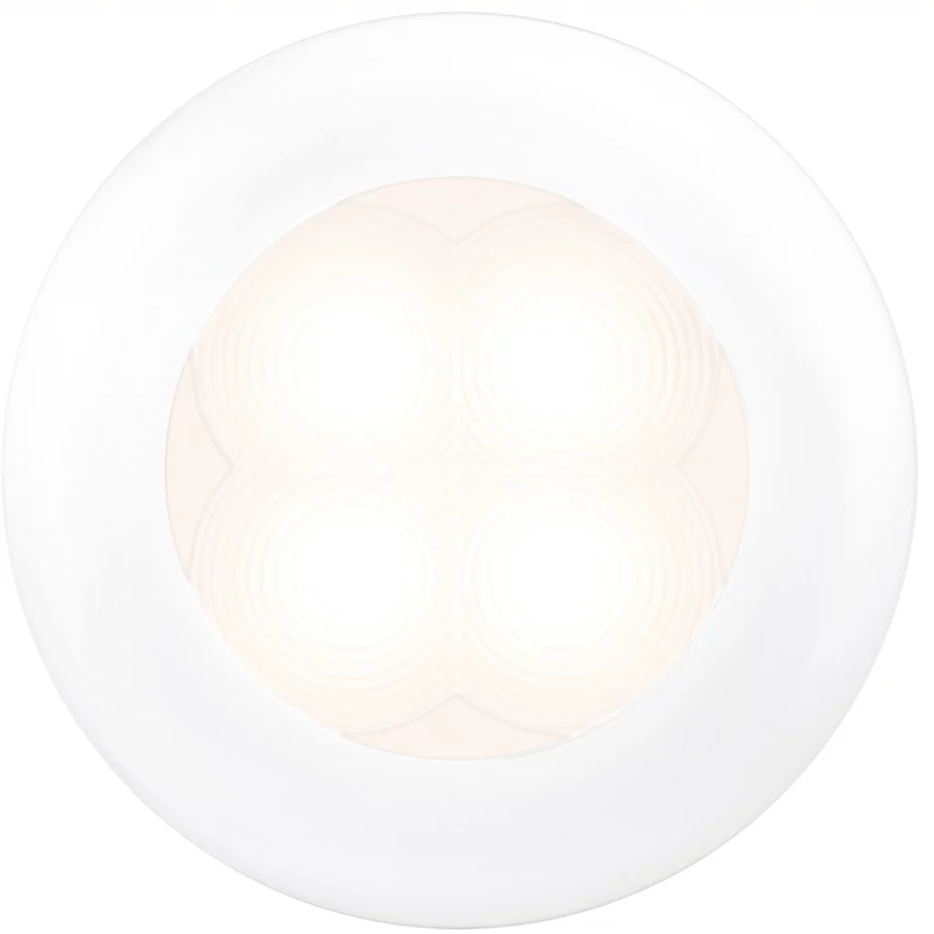 Hella Slim Line LED EB hvit spotlampe varmhvitt lys