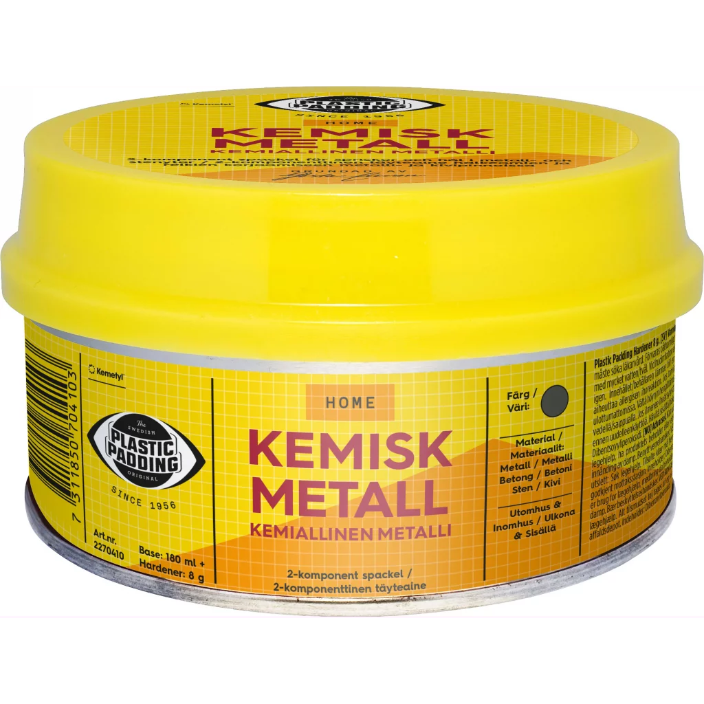 Plastic Padding Kjemisk metall  180 ml