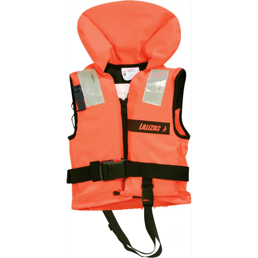 Redningsvest 100N ISO 12402-4 Orange 70-90 kg