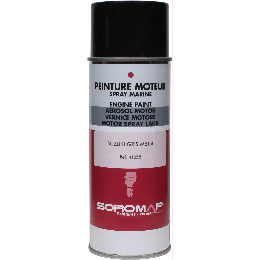 Soromap Motorspray Suzuki grå met 4 temps 400ml