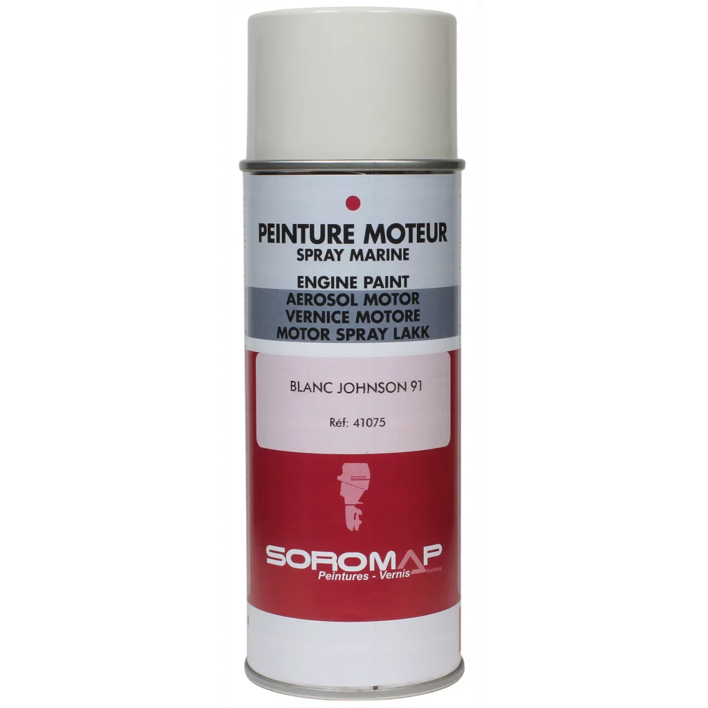 Soromap Motorspray Johnson hvit 91 400ml