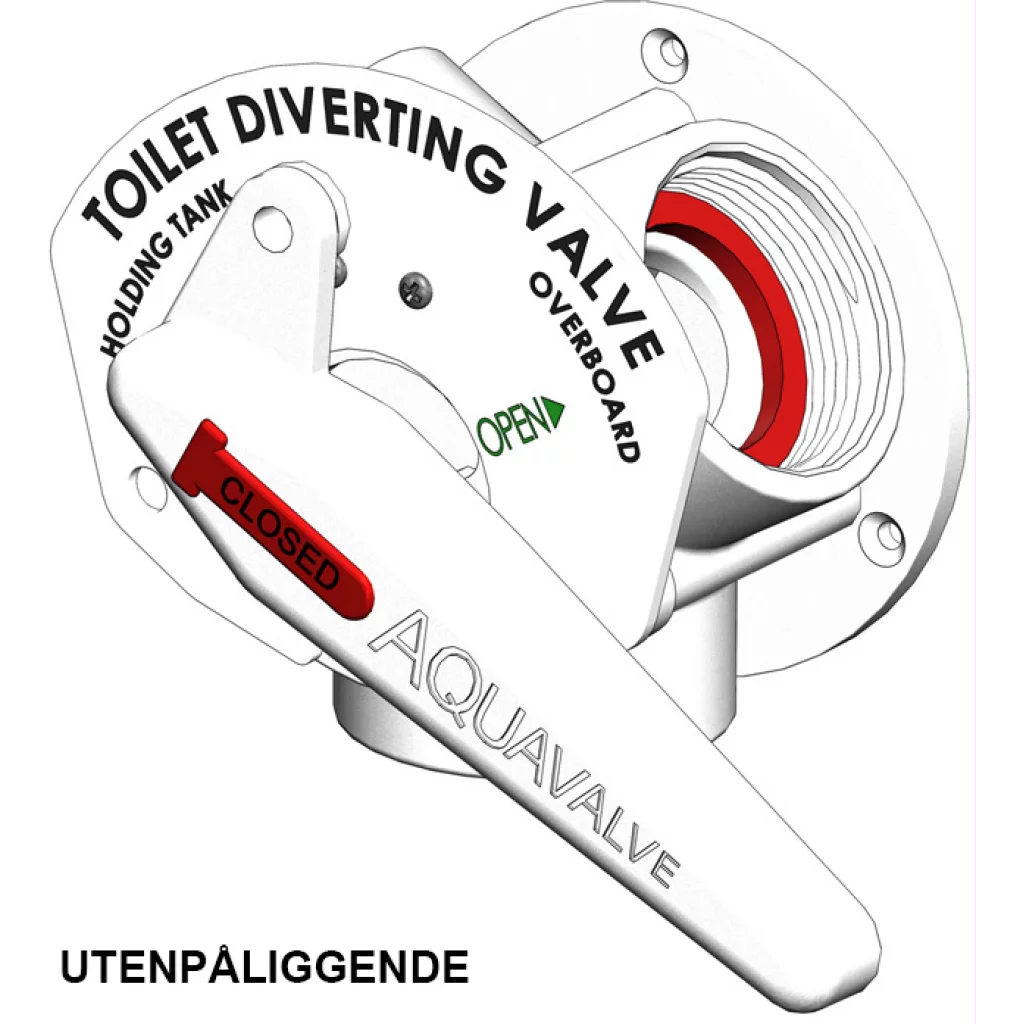 Y-Ventil for innfelling Kompositt