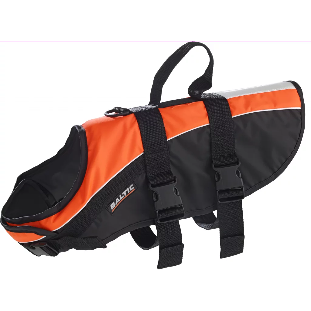 Baltic Mascot hundevest oransje/svart XS 0-3 kg