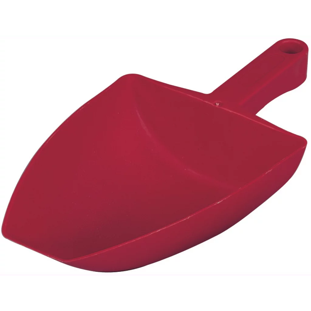 Øsekar med rund bunn rød