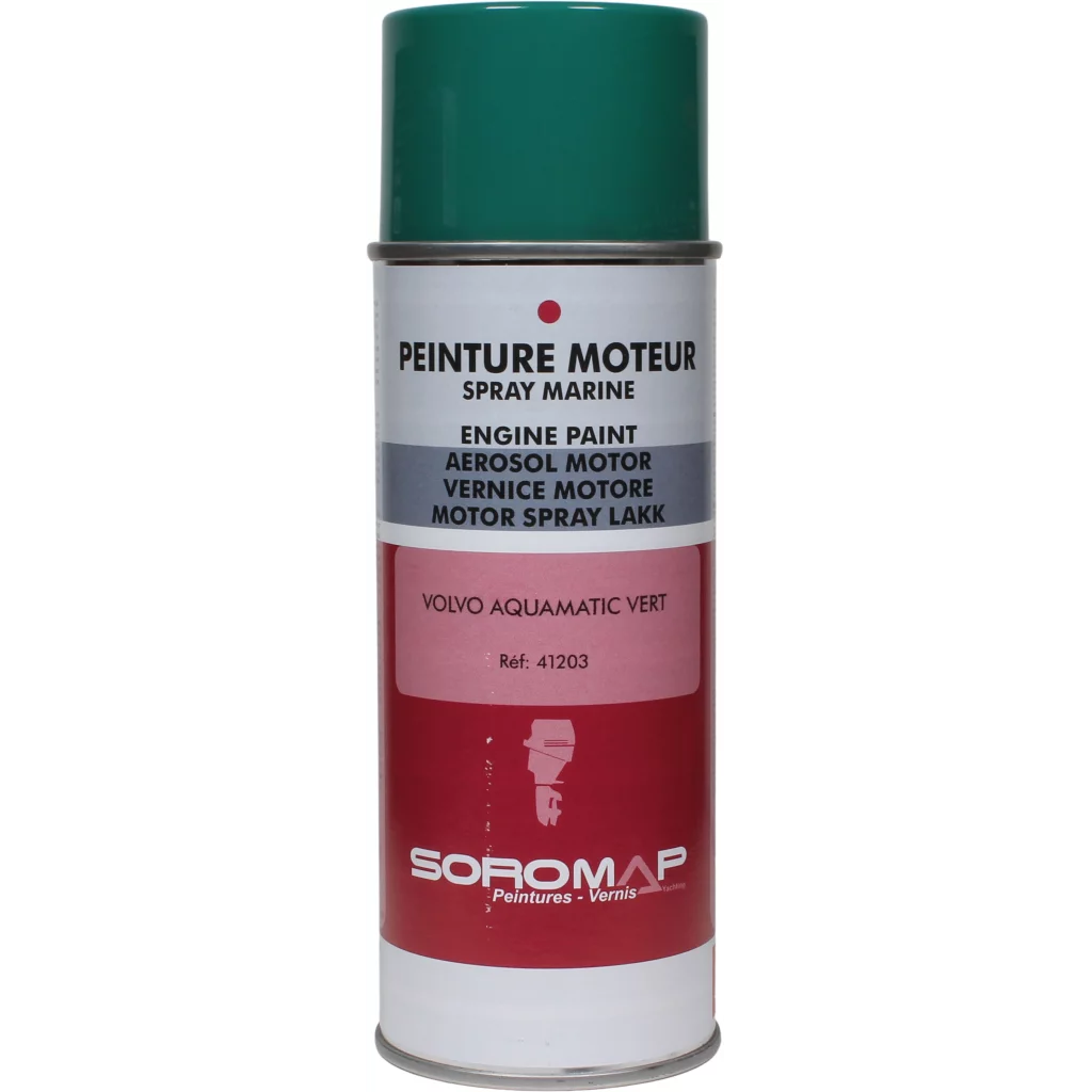 Soromap Motorspray Volvo Aquamatic grønn 400ml